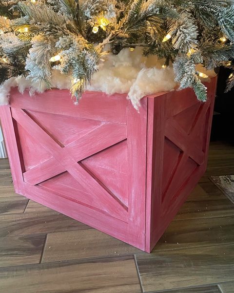 Christmas tree box