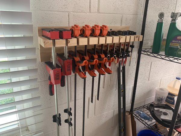Clamp rack