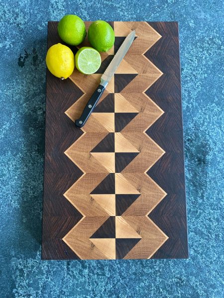 Zigzag cutting board